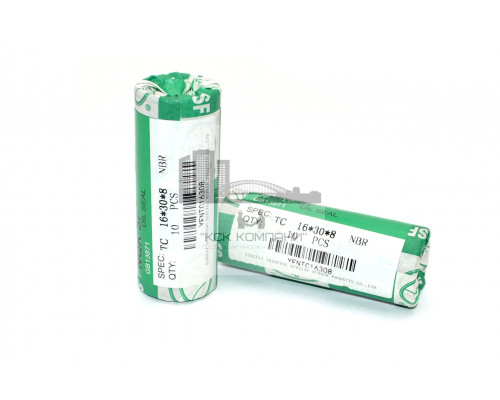 Сальник (манжета армированная) TC 16х30х8 NBR70