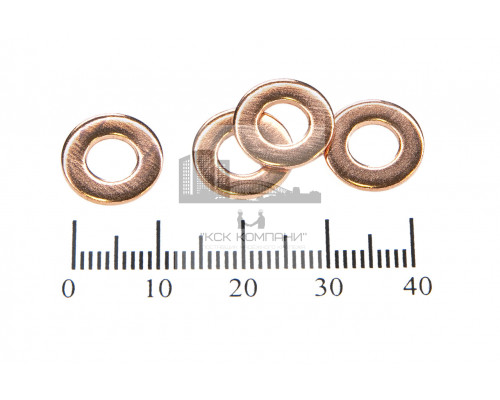 Шайба медная 6*12*1.0
