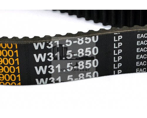 Ремень вариаторный зубчатый W31.5-850 Lp (1-В32-850)