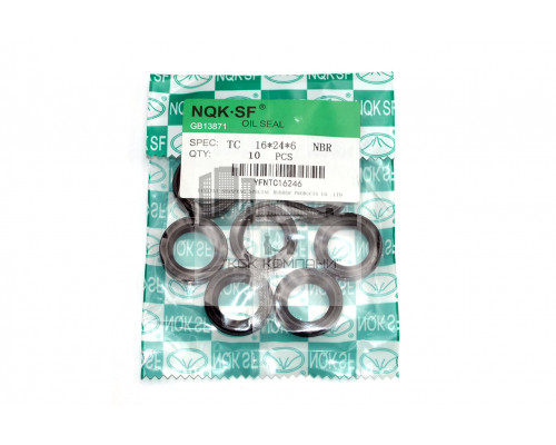 Сальник (манжета армированная) TC 16х24х6 NBR70