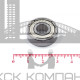 Подшипник 608 ZZ (80018) 8*22*7мм