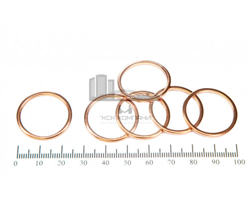 Шайба медная 22*26*1.5