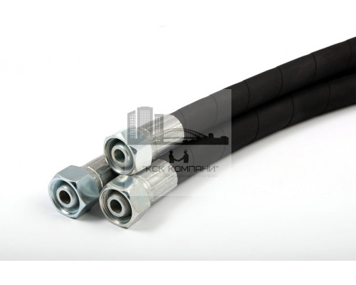 Рукав РВД 16-2SN S32 DK (М27х1.5) 25МПа 0450