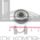 Подшипник 627 ZZ (80027) 7*22*7мм