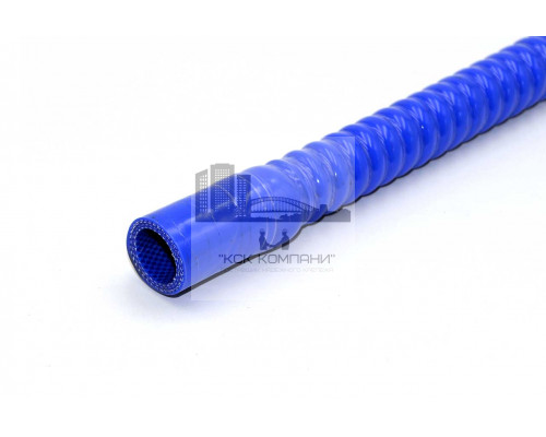 Патрубок силиконовый гофрированный Ф 20 мм L 600 мм