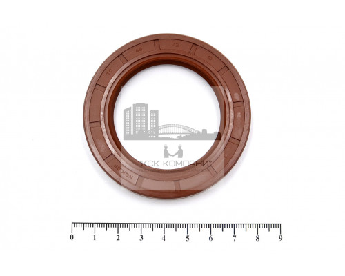 Сальник (манжета армир.) фторкаучук TC 48х72х10 FKM75