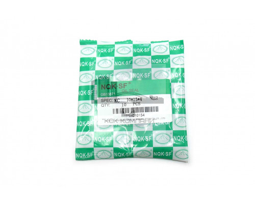 Сальник (манжета армированная) KC 10х15х4 NBR70 (без пружины)