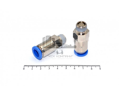Пневмофитинг обратный клапан с наружной резьбой CVPC 10-02 (R1/4)