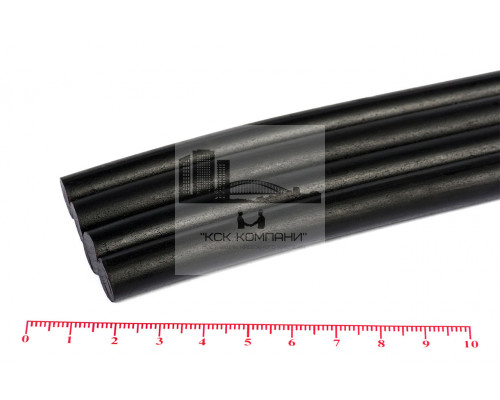 Шнур резиновый 1-2с Ф 10 мм ГОСТ 6467-79