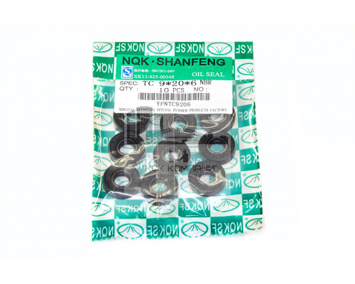 Сальник (манжета армированная) TC 9х20х6 NBR70