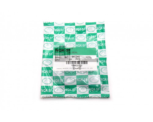 Сальник (манжета армированная) KC 6х12х5 NBR70 (без пружины)