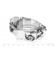 Хомут силовой двухболтовый 40-50/20 W1