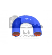 Патрубок силиконовый U-образный Ф 38 мм L 102х114х102 мм, 180 град.