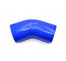 Патрубок силиконовый угловой Ф 120 мм L 150х150 мм, 135 град.