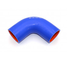 Патрубок силиконовый угловой Ф 50 мм L 100х100 мм, 90 град.