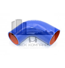 Патрубок силиконовый угловой с переходом Ф 70х85 мм L 150х150 мм, 90 град.