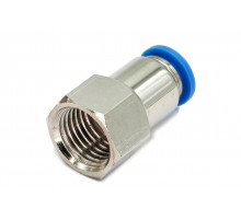 Пневмофитинг цанговый прямой с внутренней резьбой PCF 8-М14х1.5