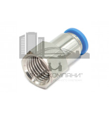 Пневмофитинг цанговый прямой с внутренней резьбой PCF 8-М14х1.5