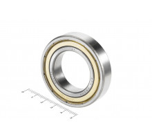 Подшипник 6007 ZZ (80107) 35*62*14мм