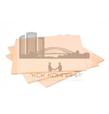 Резина пищевая 3 тип 10х700х700 мм (светлая) ГОСТ 17133-83