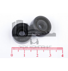 Сальник (манжета армированная) KC 6х16х7 NBR70 (без пружины)