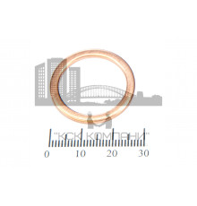 Шайба медная 22*28*1.5