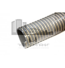 Шланг ассенизаторский морозостойкий ПВХ 76 мм (30 м) серый 100SM