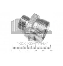 Штуцер для РВД переходной 24/36  М20х1.5 - М30х1.5