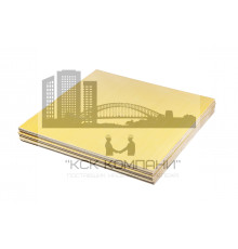 Стеклотекстолит СТЭФ 6 мм (~980х980 мм) сорт 1 ГОСТ 12652-74 Китай