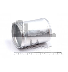 Трубка для патрубков соединительная прямая Ф 57 мм, L 76 мм