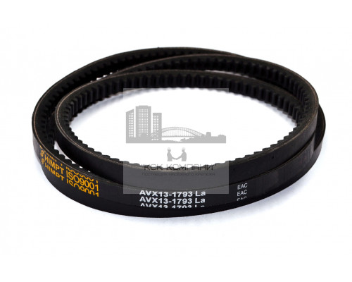 Ремень клиновой AVX13-1793 La (11*10-1775 Lp) зуб.