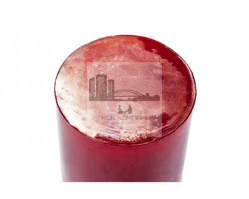 Полиуретан стержень Ф 150 мм (400 мм, 8.8 кг, красный, ШОР А85) Россия