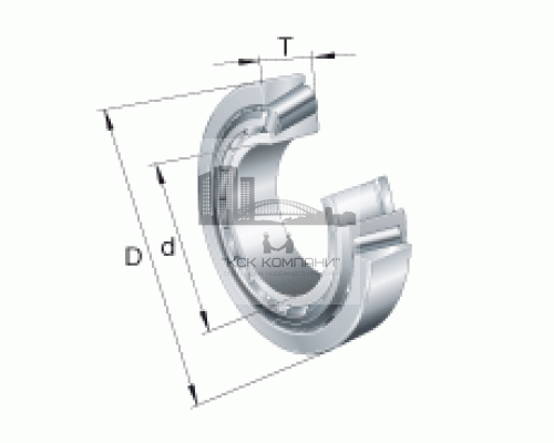 Подшипник 6-2007120 А (32020)