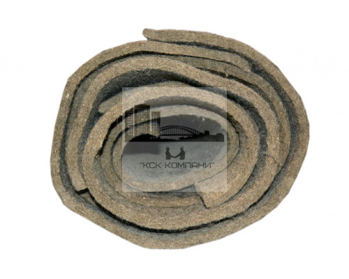 Войлок технический ППрА (полугрубошерстный для прокладок марки А толщ.10 мм, шир.~2000 мм) ГОСТ 6308-71