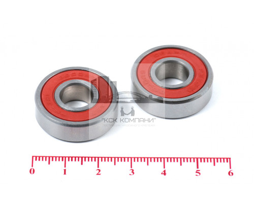 Подшипник 6000 2RS (180100) 10*26*8мм