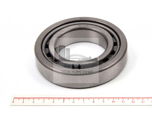 Подшипник 42211 КМ (NJ 211) 55*100*21мм