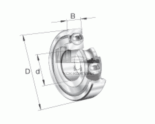 Подшипник 6311 ZZ (6-80311 АС17) 55*120*29мм ГПЗ/СПЗ-4/UPB