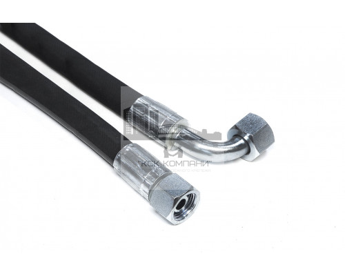 Рукав РВД 12-2SN S27 DKOL (М22х1.5) 27.5МПа 2250 0-90