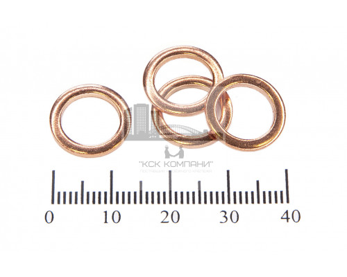 Шайба медная 10*14*1.5