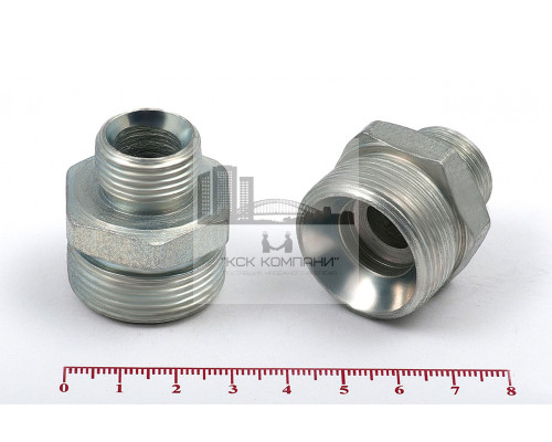 Штуцер для РВД переходной 24/36  М20х1.5 - М30х1.5