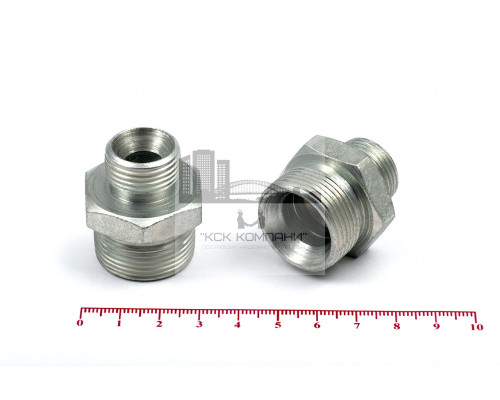 Штуцер для РВД переходной 24/32  М20х1.5 - М27х1.5