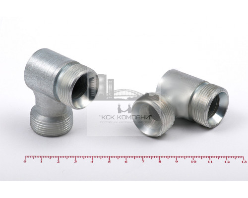 Штуцер для РВД угловой 32/32 М 27х1.5 - 27х1.5