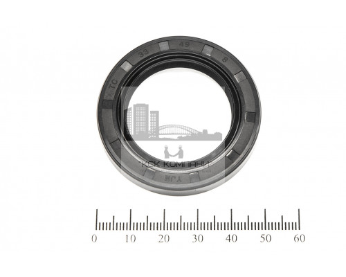 Сальник (манжета армированная) TC 33х49х8 NBR70