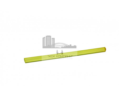 Полиуретан стержень Ф 25 мм ШОР А83 Китай (500 мм, 0.4 кг, жёлтый)