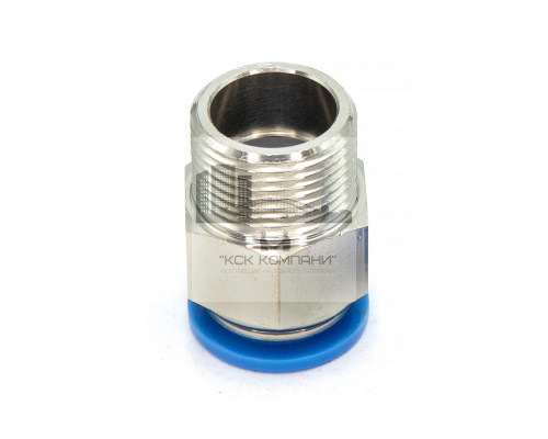 Пневмофитинг цанговый прямой с наружной резьбой PC 16-М22х1.5