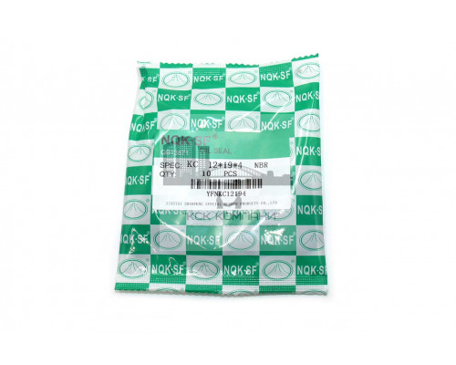 Сальник (манжета армированная) KC 12х19х4 NBR70 (без пружины)