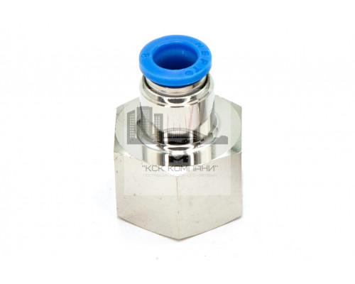 Пневмофитинг цанговый прямой с внутренней резьбой PCF 8-М22х1.5