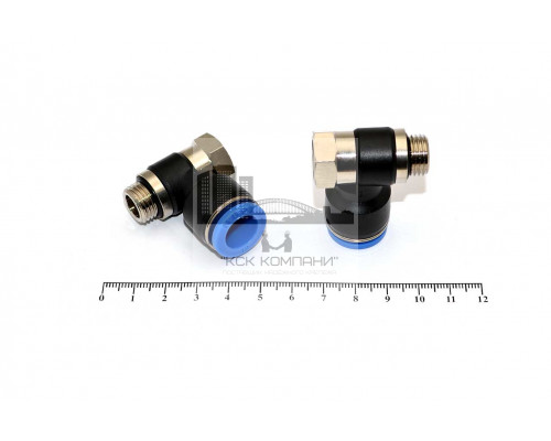 Пневмофитинг цанговый Т-образный PHF 12-G02 (R1/4)