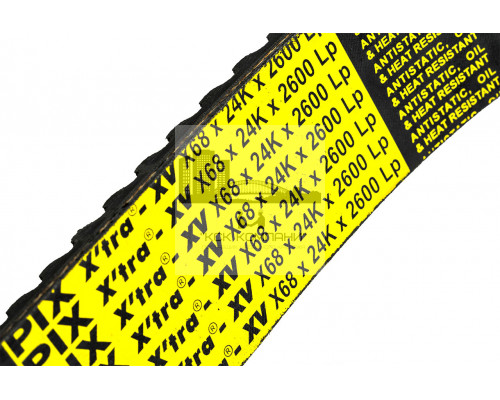 Ремень вариаторный 68х24-2600 Lp / 2485 Li Индия зуб.