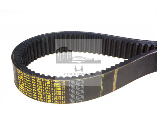Ремень вариаторный 68х24-2600 Lp / 2485 Li Индия зуб.